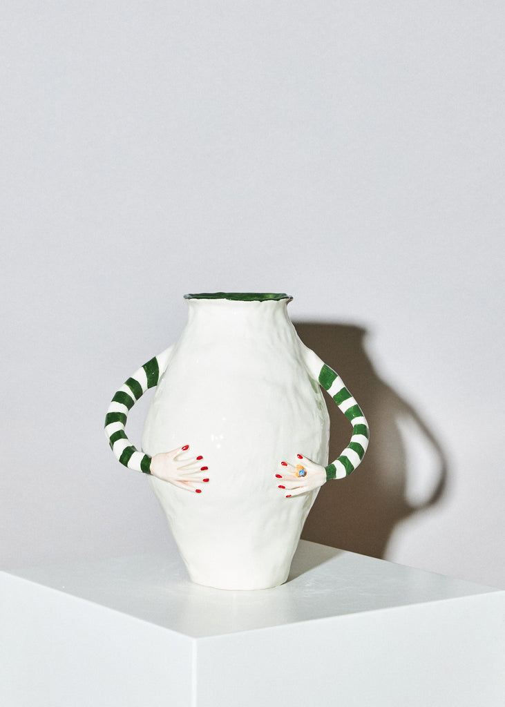 Anastasia Lobanova Handmade Vase Ceramic Sculpture Affordable Art Still Life Playful Art Artist Art Gallery Modern Art