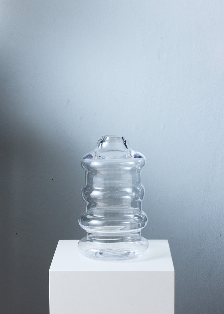 Anni Eckerman Kulta Vase Unique Sculptural Glass Artwork Handmade Mouth-Blown Glass Modern Art 