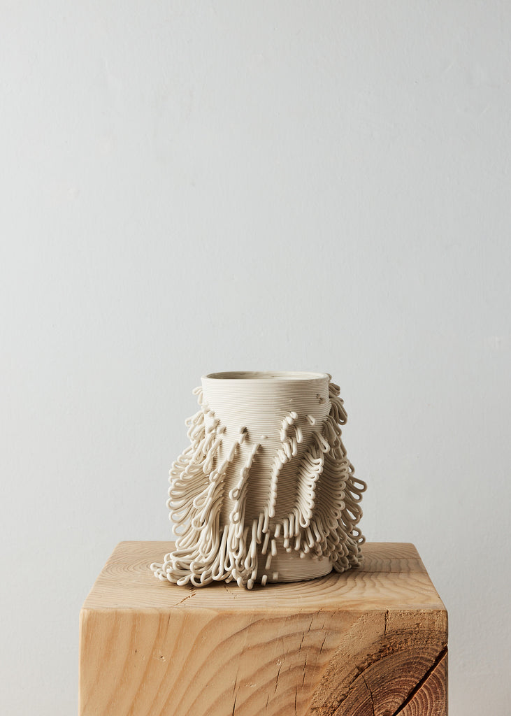 Hilda Piazzolla Alma Bangsgaard Svendsen Loop Works 3D Printed Vase Original Artwork Contemporary Art Eclectic Home Decor Handmade Artwork Female Artist Affordable Art Buy Original Art Ceramic Artwork