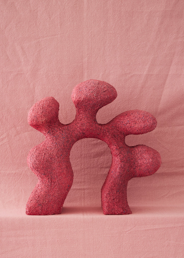Jonatan Appelfeldt Sculpture Colorful Pink Handmade Artwork Mixed Media Playfulness Gallery Contemporary Art