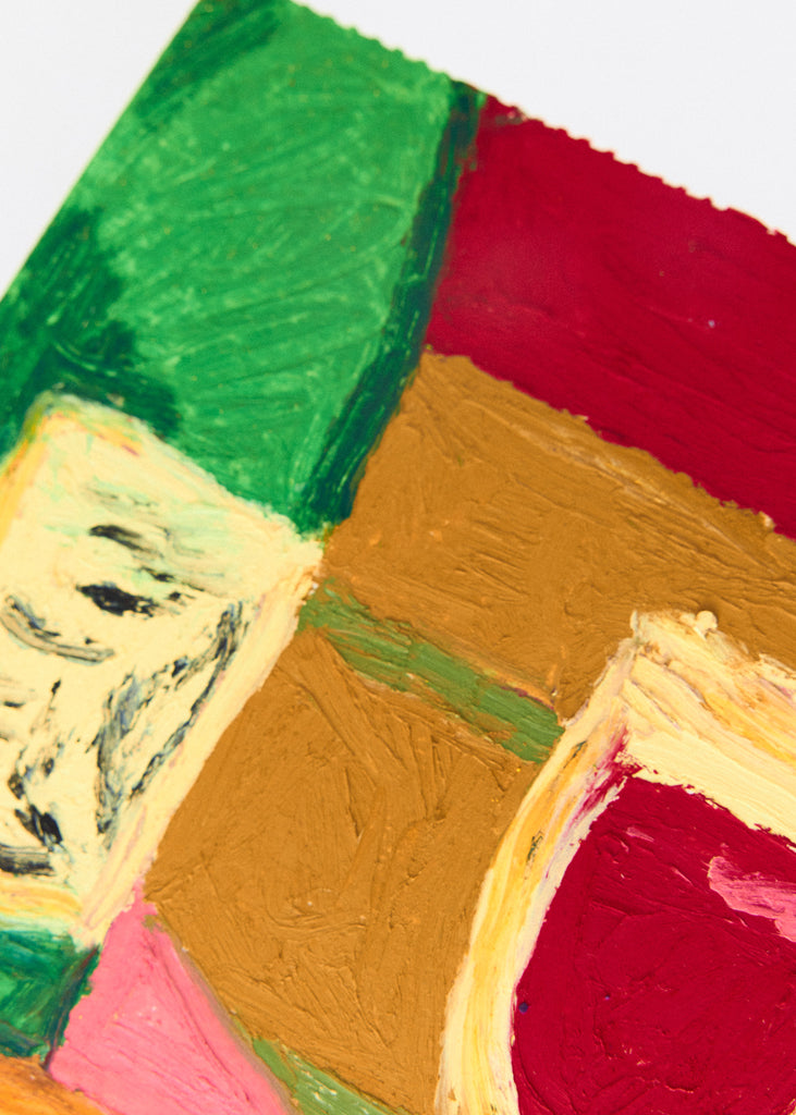 Nina Flagstad Kvorning Handmade Drawing Colorful Playful Figurative Pastel Painting Oil Painting Artist Art Gallery