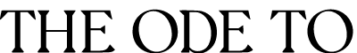 The Ode To logo