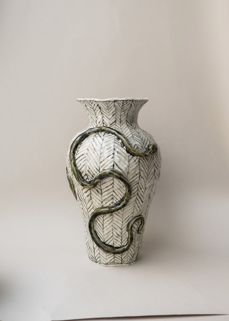 Caroline Harrius Snake Vase