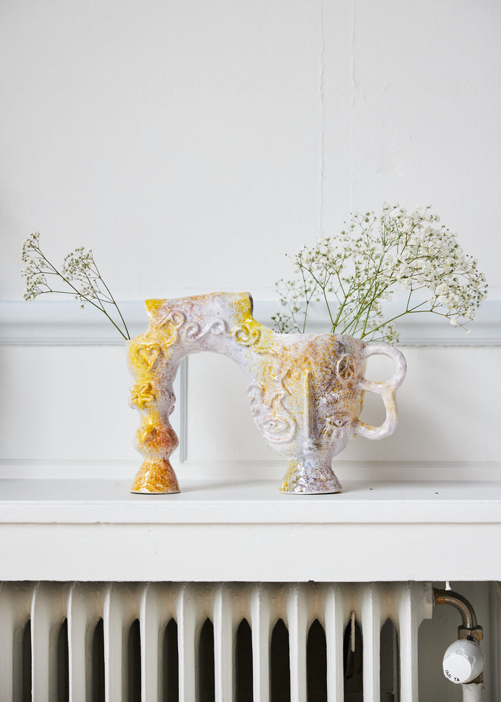 Dina Sandberg Cry Babies Artwork Sculpture Vase