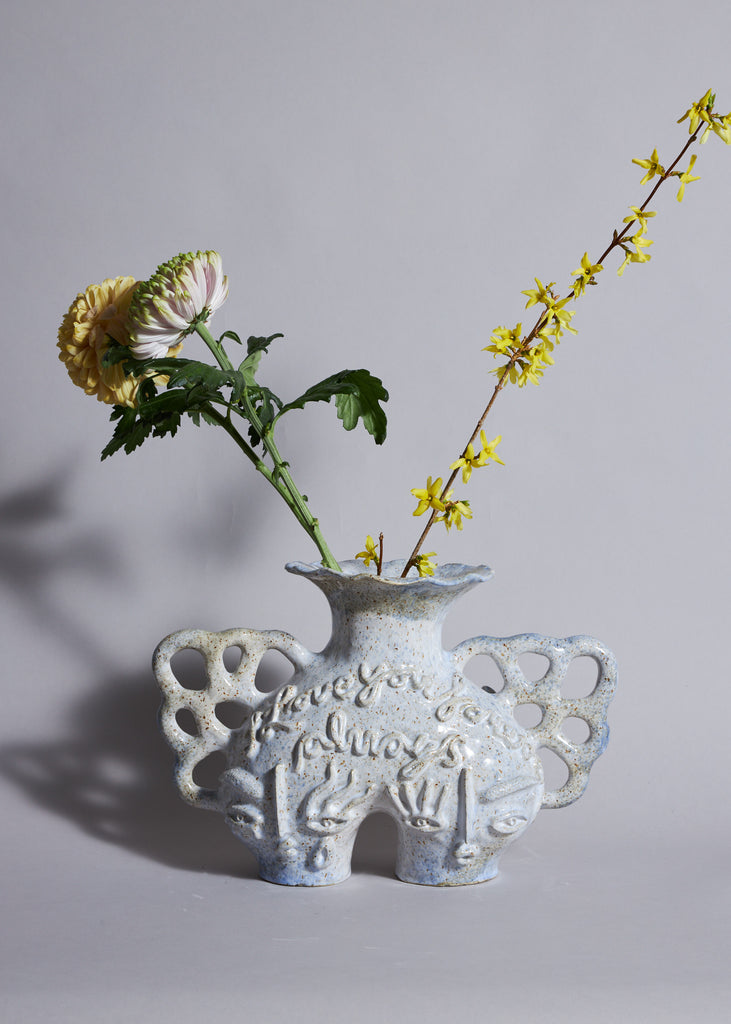 Dina Sandberg Love Letter Sculpture Vase Ceramic