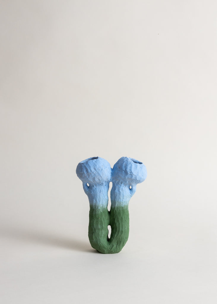 Elisabeth Lewis Growing Velvet Handmde Unique Colourful Vase