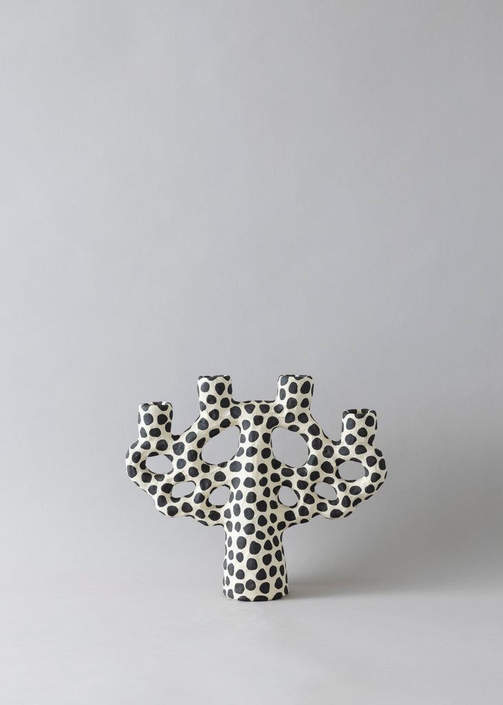 Emelie Thornadtsson Dotted Candelabra Unique Ceramic 
