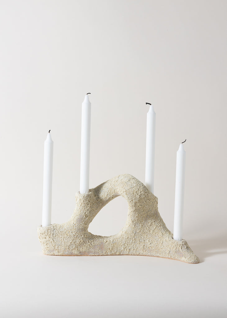 Hedvig Wissting Wizened Candle Holder Handmade Artwork Ceramic 