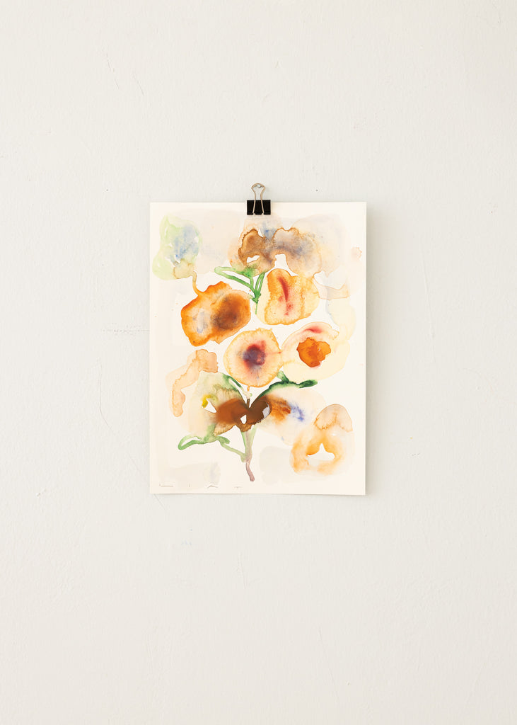 Liat Greenberg Clouded Bloom Handmade Painting 