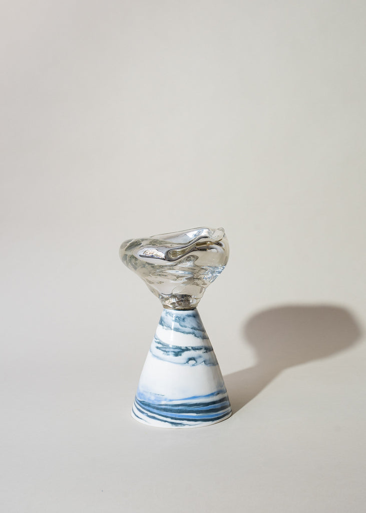 Lisa Hartwig Ericson Motherhood sculpture silver