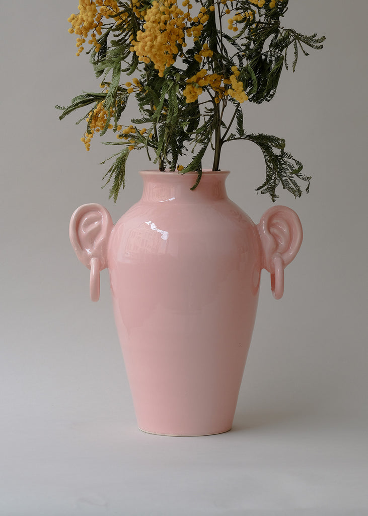 Lola Mayeras Ears vase pink