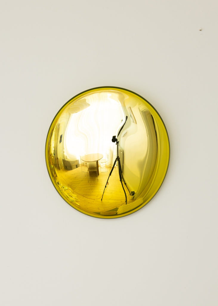 Sara Lundkvist Portal Glass Artwork Wall Sculpture Handmade Gold