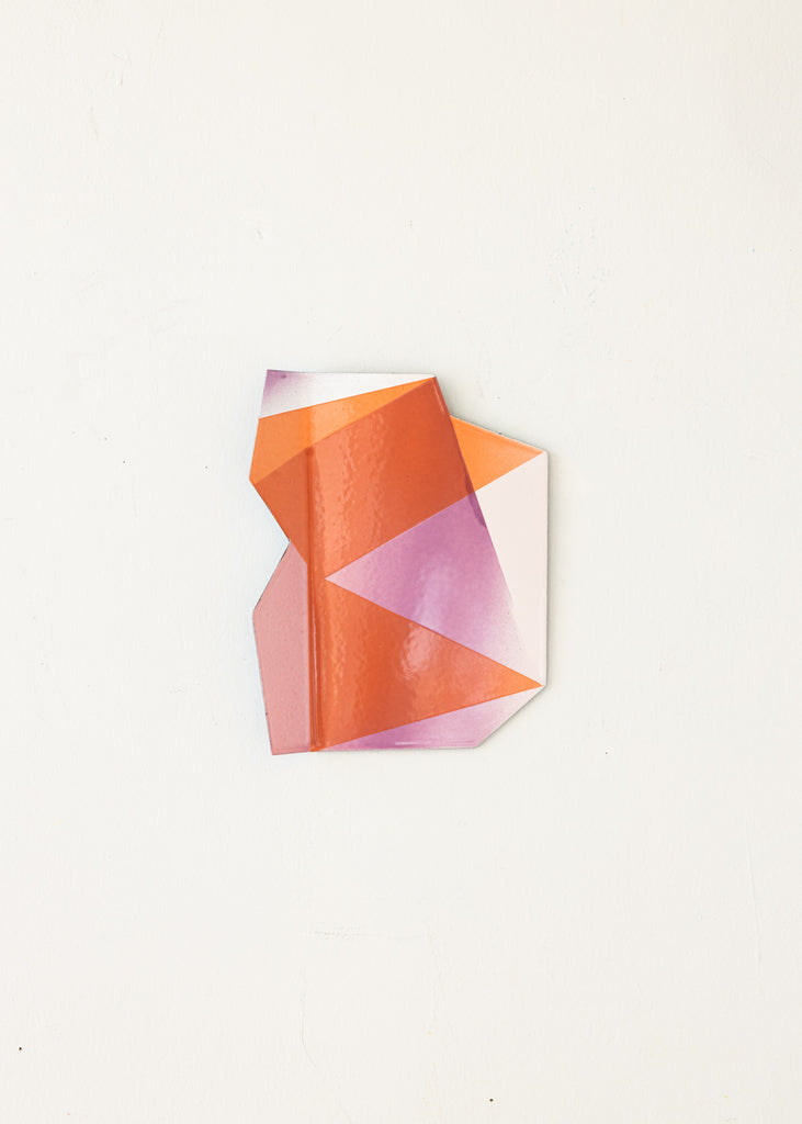 Alexandra Severinsson Cut And Fold Sculpture Colourful Contemporary Artwork Modern Wall Art Handmade Original