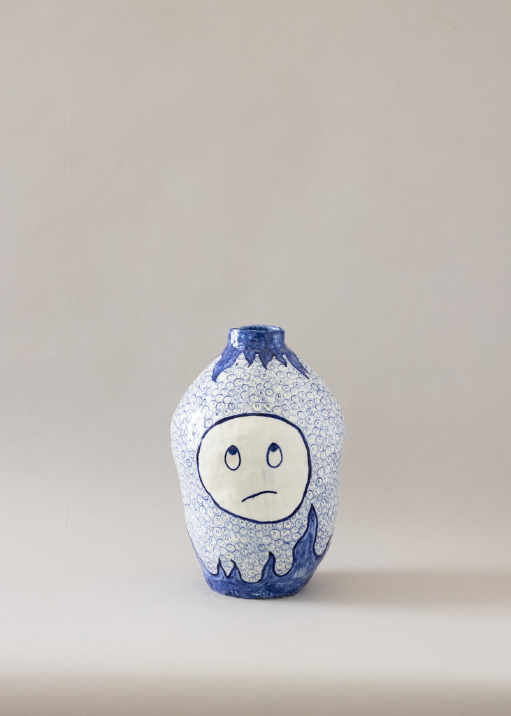 Sofi Gunnstedt Emoji Vase Handmade Artwork 