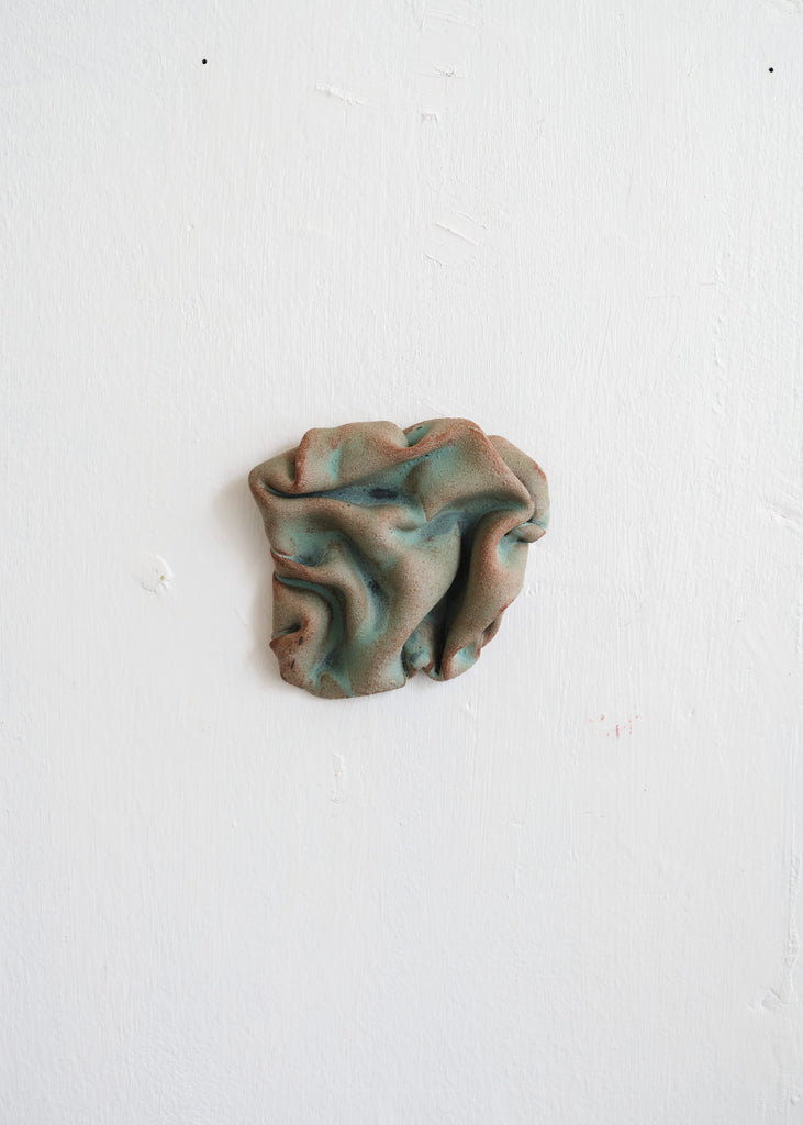 Sofia Tufvasson Drape Green Artwork Ceramic 