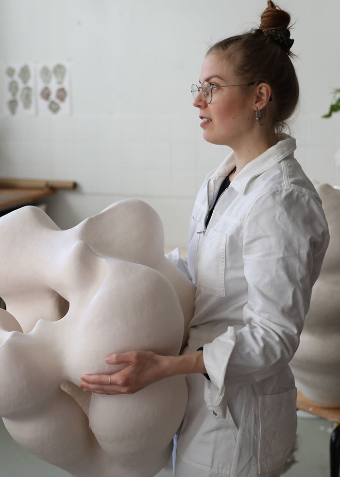 Henna Nuutinen Artist Portrait The Ode To Original Artworks Sculpture Ceramic Sculptural Art Original Art Handmade Art Finnish Artist Female Artistry 