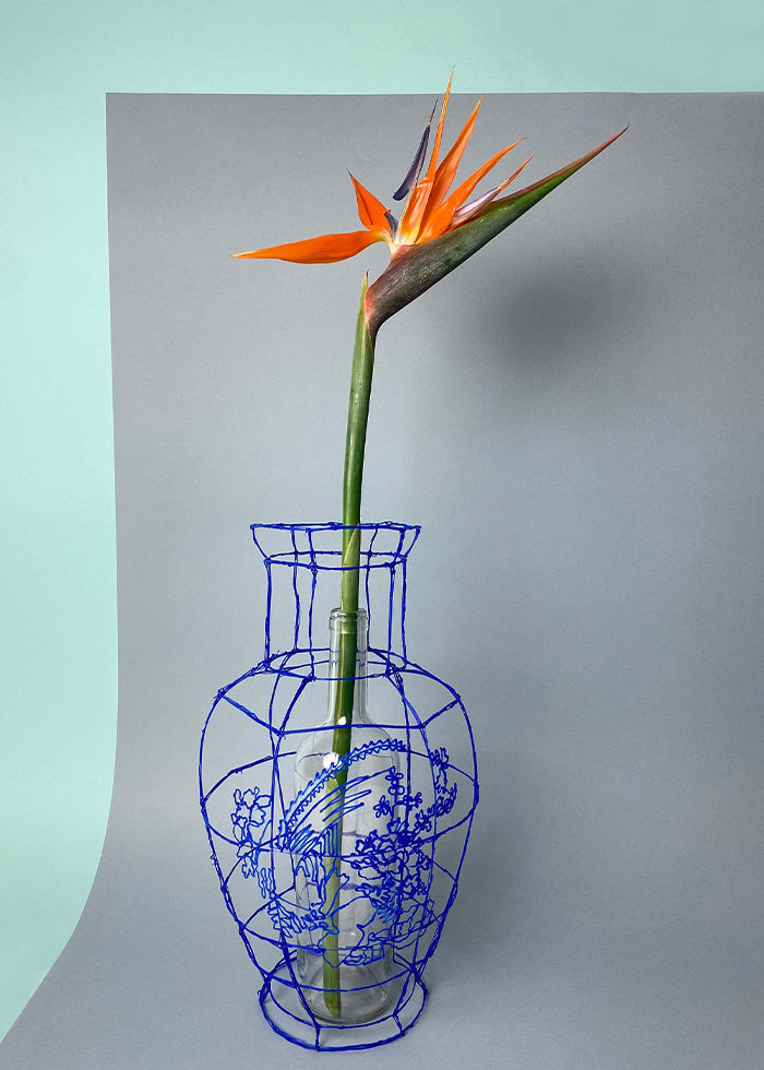 Iris Megens Handmade Vase Artwork Modern Unique 