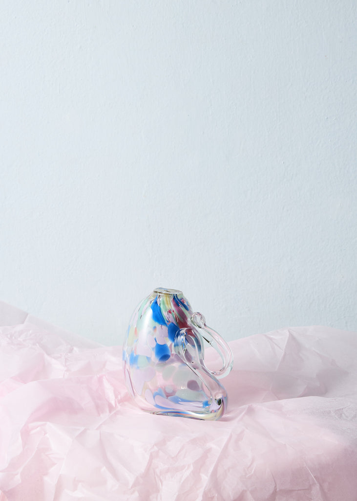 Saga Sandström Rainbow Vase Original Handmade Unique Sculpture Glass Art Pop Art Scandinavian Design