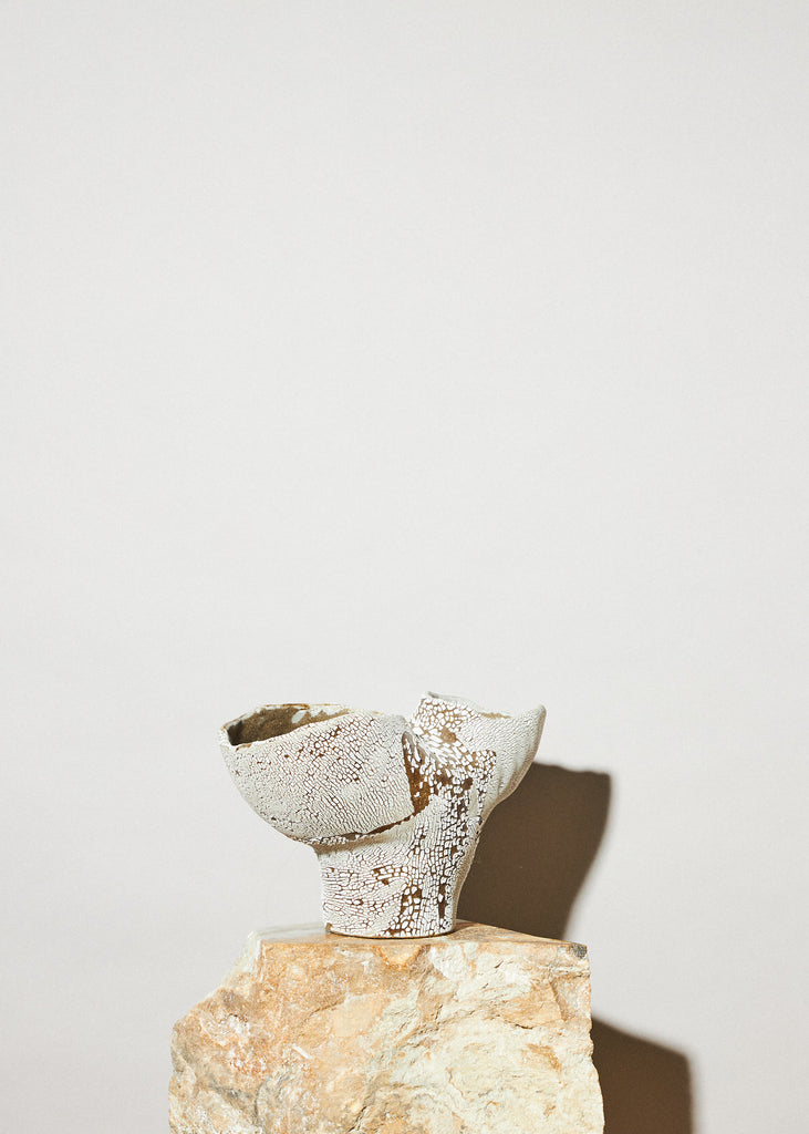 Anna Grahn Handmade Sculpture Vase Organic Shapes Abstract Forms Home Decor Affordable Art Emerging Art Craft