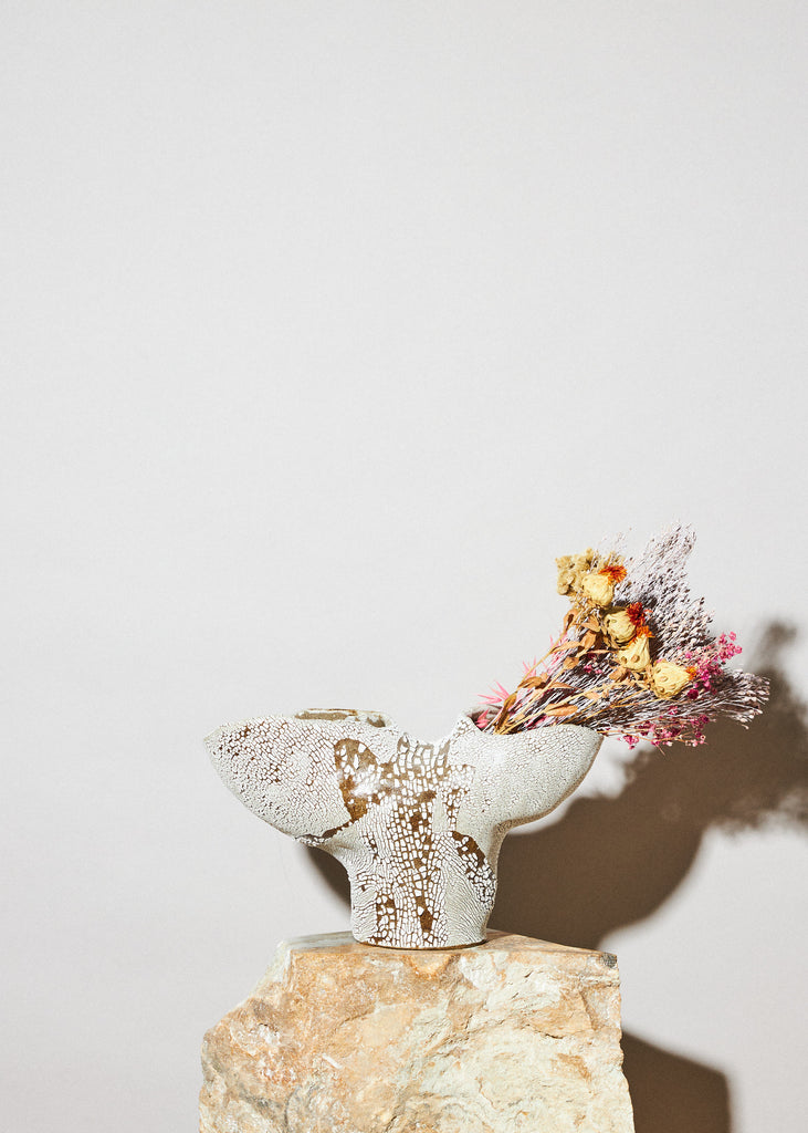 Anna Grahn Handmade Sculpture Vase Organic Shapes Abstract Forms Home Decor Affordable Art Emerging Art
