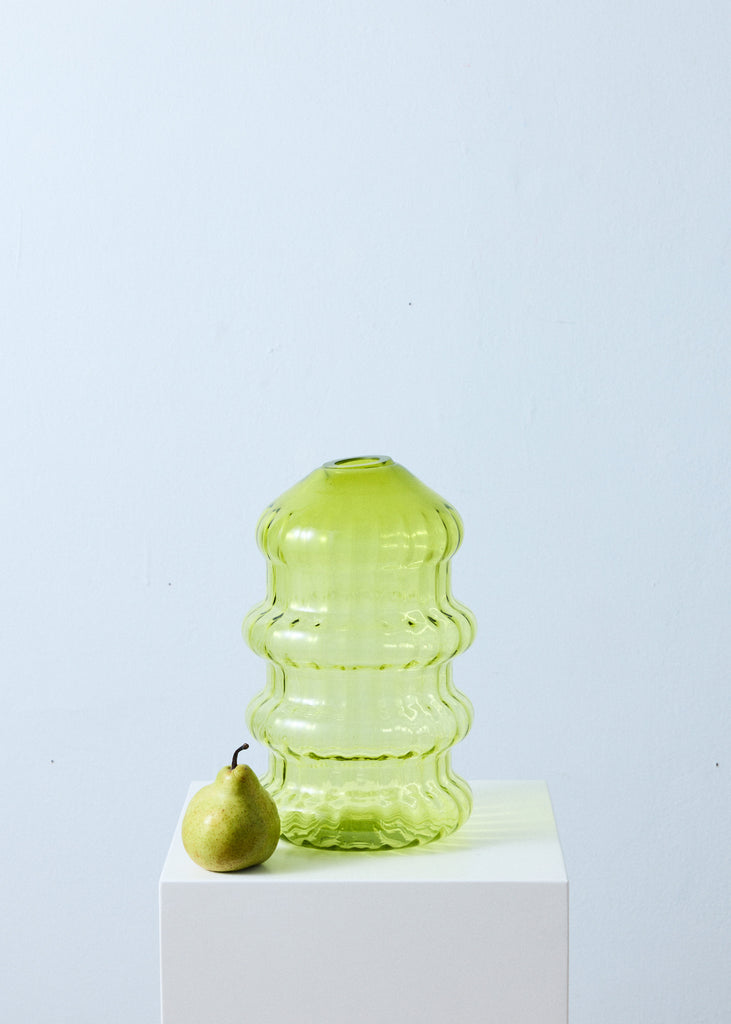 Anni Eckerman Kulta Vase Unique Mouth-Blown Glass Colourful Art Handmade Sculpture Vase Contemporary Artwork