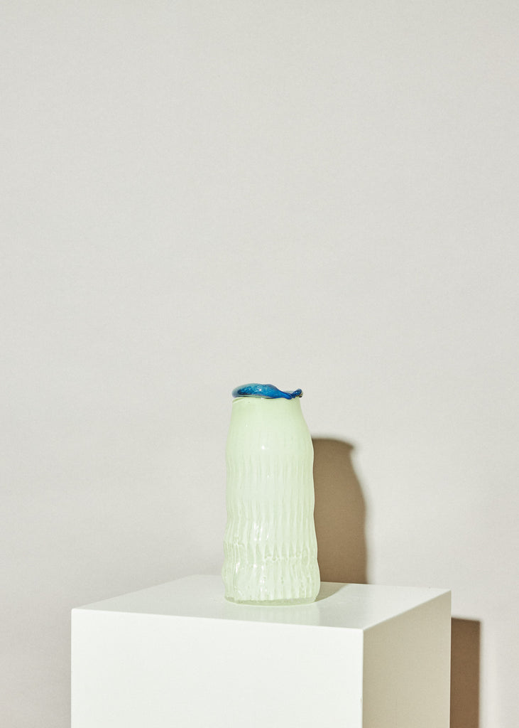 Anni Eckerman Vase Sculpture Handmade Glass Sculpture Organic Shapes Unique On-Of-A-Kind Artwork Affordable Art