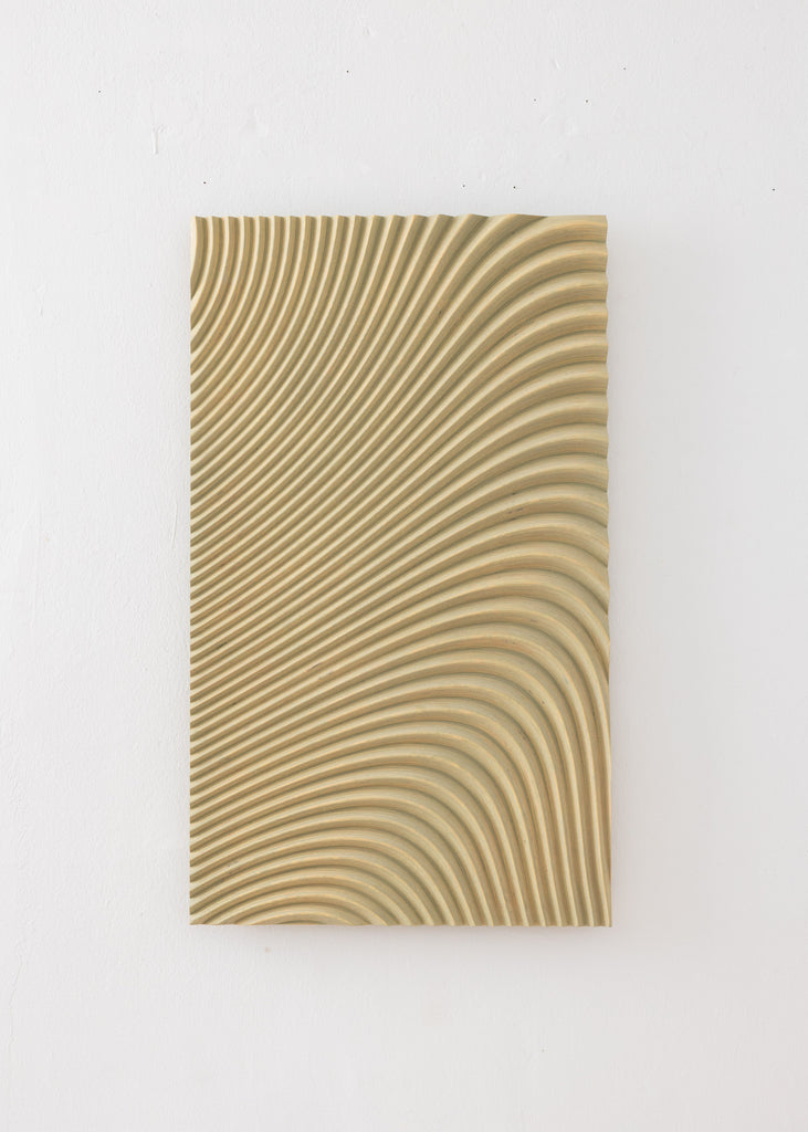 Arno Hoogland Wave 3D Wooden Wall Sculpture Handcrafted