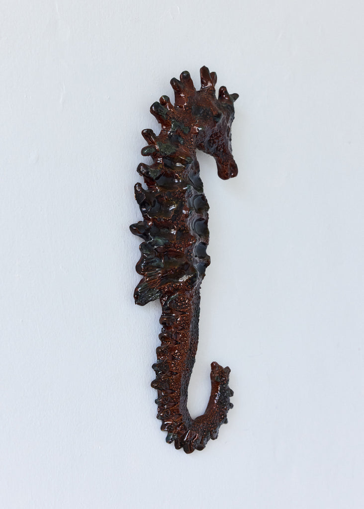 Gustav Broström Sea Horse #1 Unique Wall Sculpture Abstract Art Preloved Artwork Handmade Wall Art Vintage Art Thoughtfully Curated