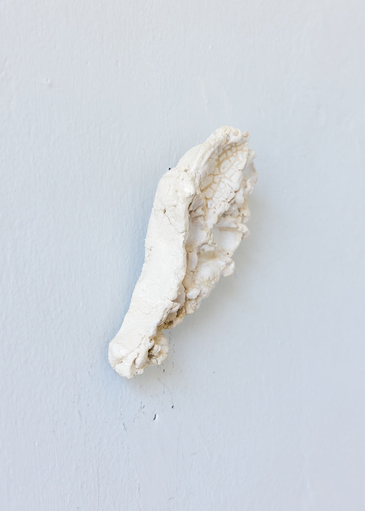 Hedvig Wissting Fragment Wall Sculpture Unique  Wall Art White Sculpture Contemporary Artwork Minimalistic Art Female Artist The Ode To