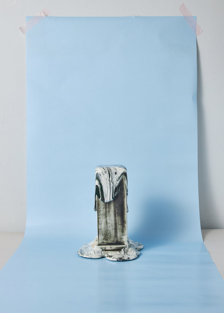 Helena Malm Frozen Flow Handmade Sculpture Ceramic Artwork Abstract Artwork Affordable Art Female Artist Contemporary Art Eclectic Interior Modern Art Style