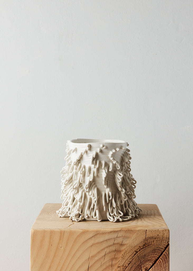 Hilda Piazzolla Alma Bangsgaard Svendsen Loop Works 3D Printed Vase Original Artwork Contemporary Art Eclectic Home Decor Handmade Artwork Female Artist Affordable Art Buy Original Art Ceramic Artwork