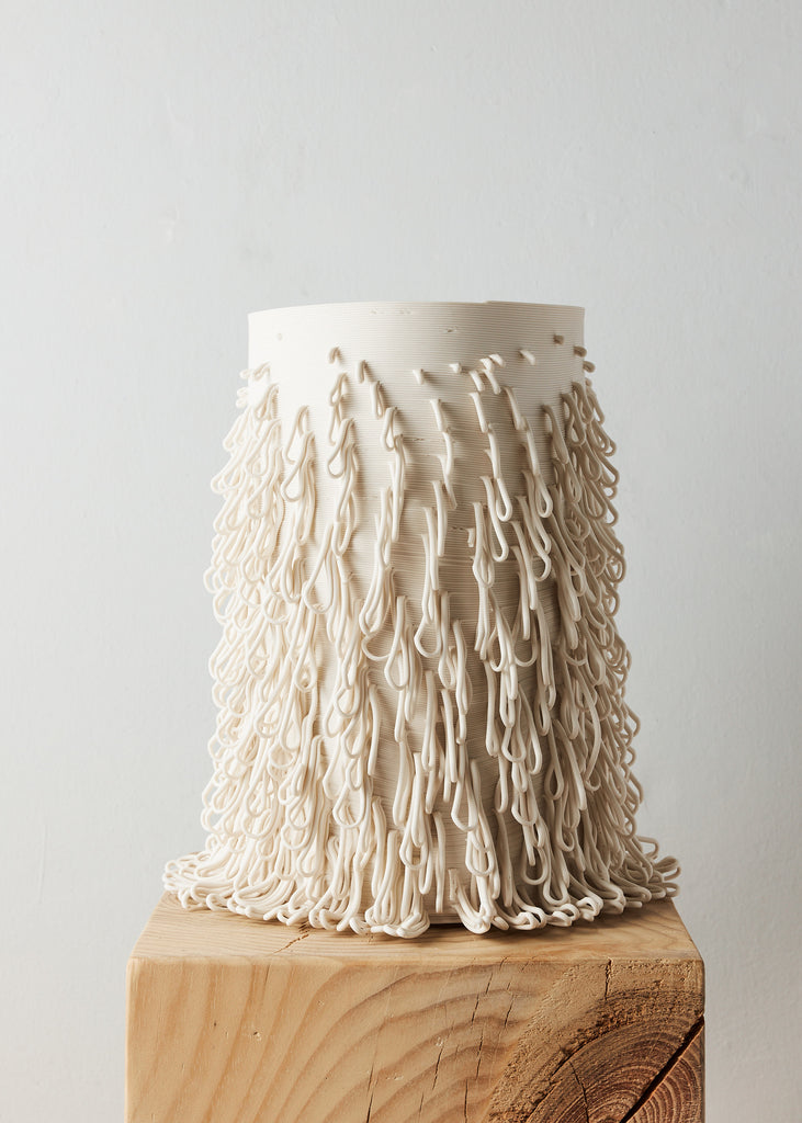Hilda Piazzolla Alma Bangsgaard Svendsen Loop Works 3D Printed Vase Original Artwork Contemporary Art Eclectic Home Decor Handmade Artwork Female Artist Affordable Art Buy Original Art Ceramic Artwork