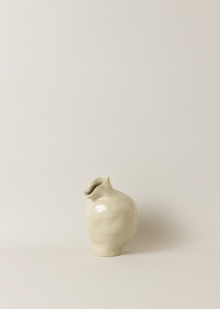 Isabel Lejonbäck Bursting Buds Handmade Vessel Original Sculpture Minimalistic Vase Scandinavian Art Style Female Artist Swedish Artist Affordable Art Collectable Object