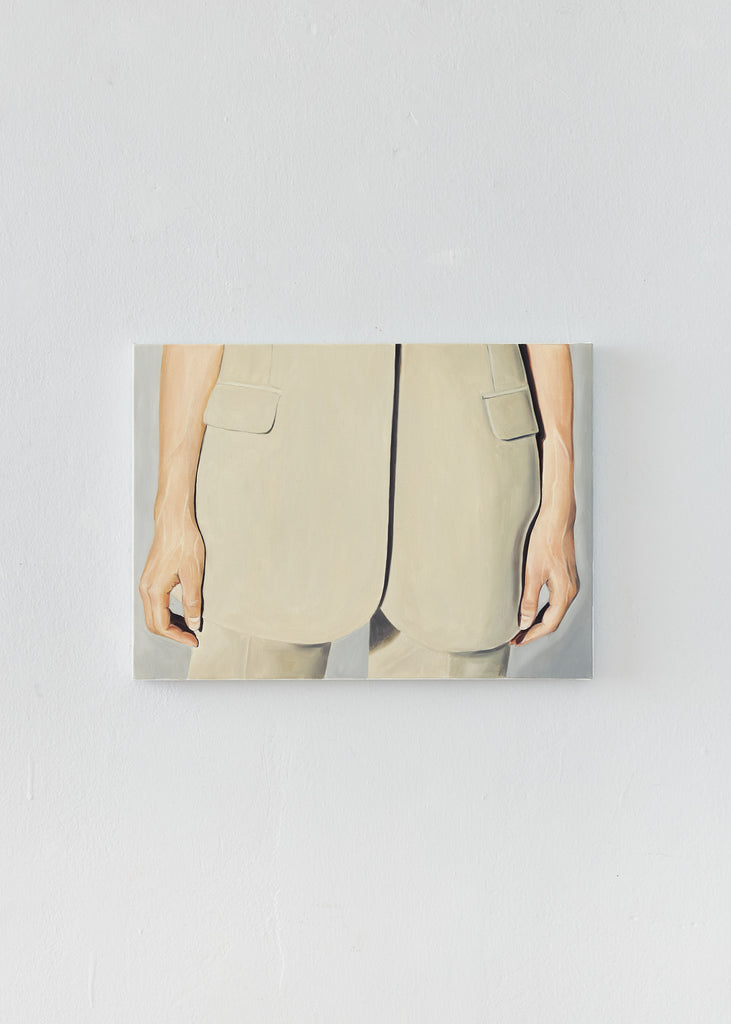 Jonna Valtner Handmade Painting Figurative Artwork Original Art Collectible Item Minimalistic Painting Portrait Affordable Art Buy Original Art Scandinavian Interior