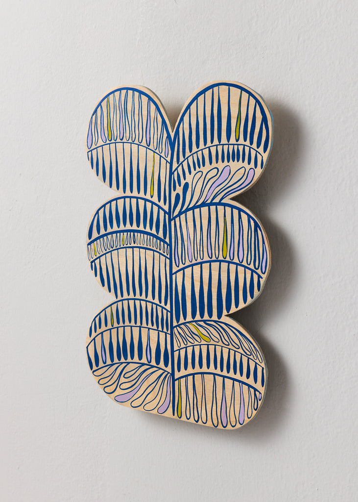 Laura Gröndahl Handmade Wall Art Original Wall Sculpture Sculptural Wall Painting Acrylic On Wood Contemporary Female Artist Eclectic Home Decor Handmade Interior Collectible Object