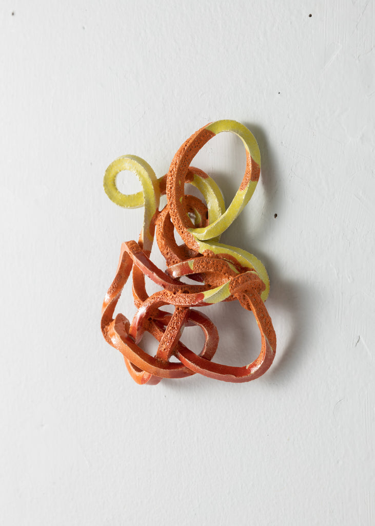 Lina E Ceramics Handmade Sculpture Sculptural Wall Art Colourful Ceramic Art Hand Sculpted Contemporary Modern