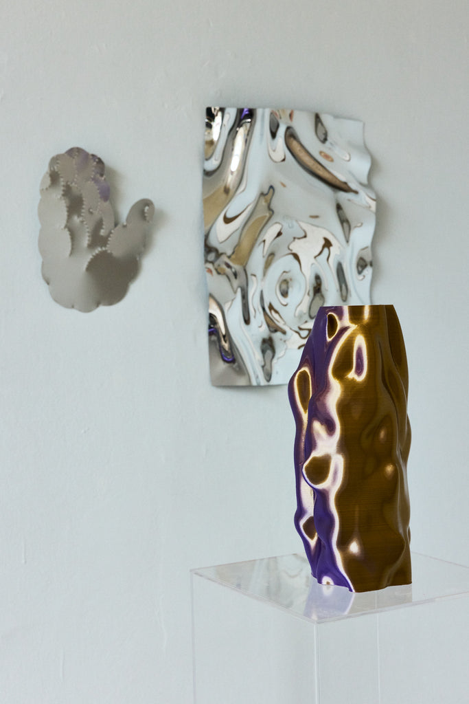 Emelie Josefin Svensson The Small Hand Wall Sculpture Aluminium Contemporary Artwork Original Art Handmade The Ode To