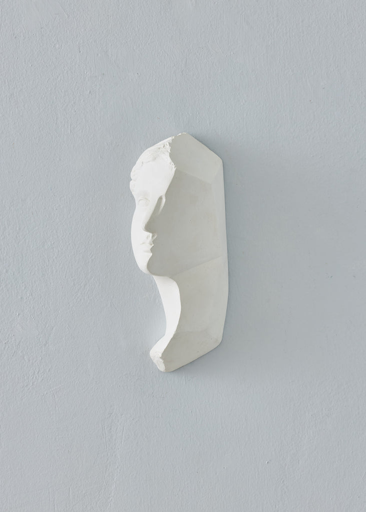 Marina Mankarios Handmade Sculpture Original Artwork Plaster Art Geometric Minimalistic Art Handmade Wall Art 