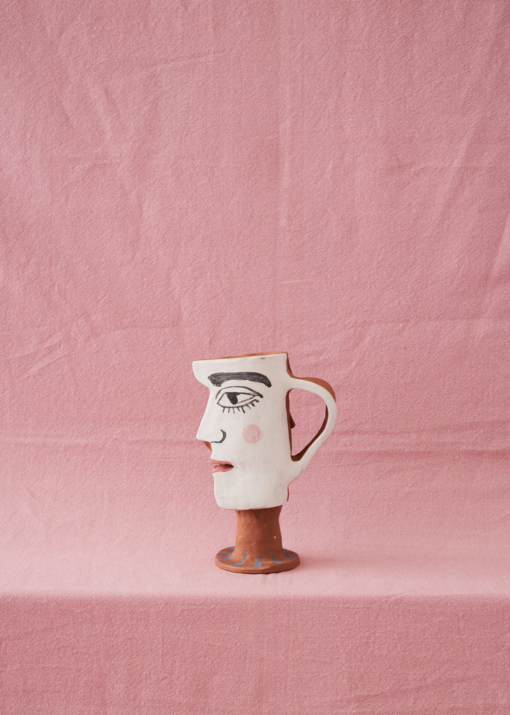 Marion De Raucourt Vase Handmade Sculpture Ceramic Playful Figurative Affordable Art Contemporary Art Modern Art