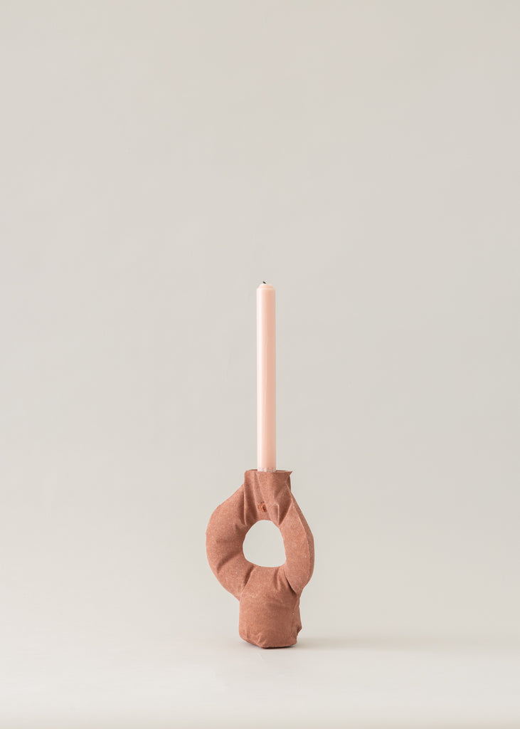 Marion de Raucourt Minestrone Original Candle Holder Sculpture Artwork Handmade Art One Of A Kind Modern Art Object 
