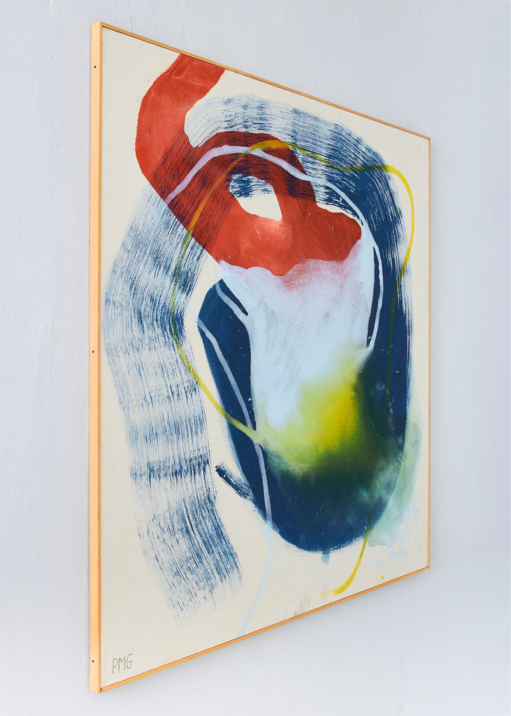 Patricia Glass Agatha Handmade Wall Art Original Painting Acrylic On Canvas Large Artwork Abstract Art Affordable Art Colourful Wall Art Handmade Home Decor Playful Art Style Curated Art