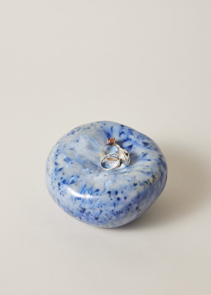 Sanna Holmberg Blue Ceramic Bowl Handmade Home Decor Original Artwork Ceramic Art One Of A Kind Affordable Art Curated Art