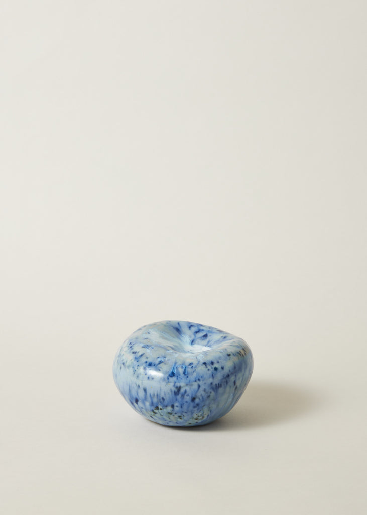 Sanna Holmberg Blue Ceramic Bowl Handmade Home Decor Original Artwork Ceramic Art One Of A Kind Affordable Art