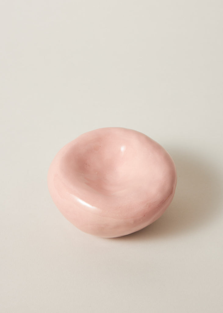 Sanna Holmberg Pink Bowl Original Artwork Ceramic Sculpture Handmade Home Decor Pink Interior Item Collectible Art Curated Art