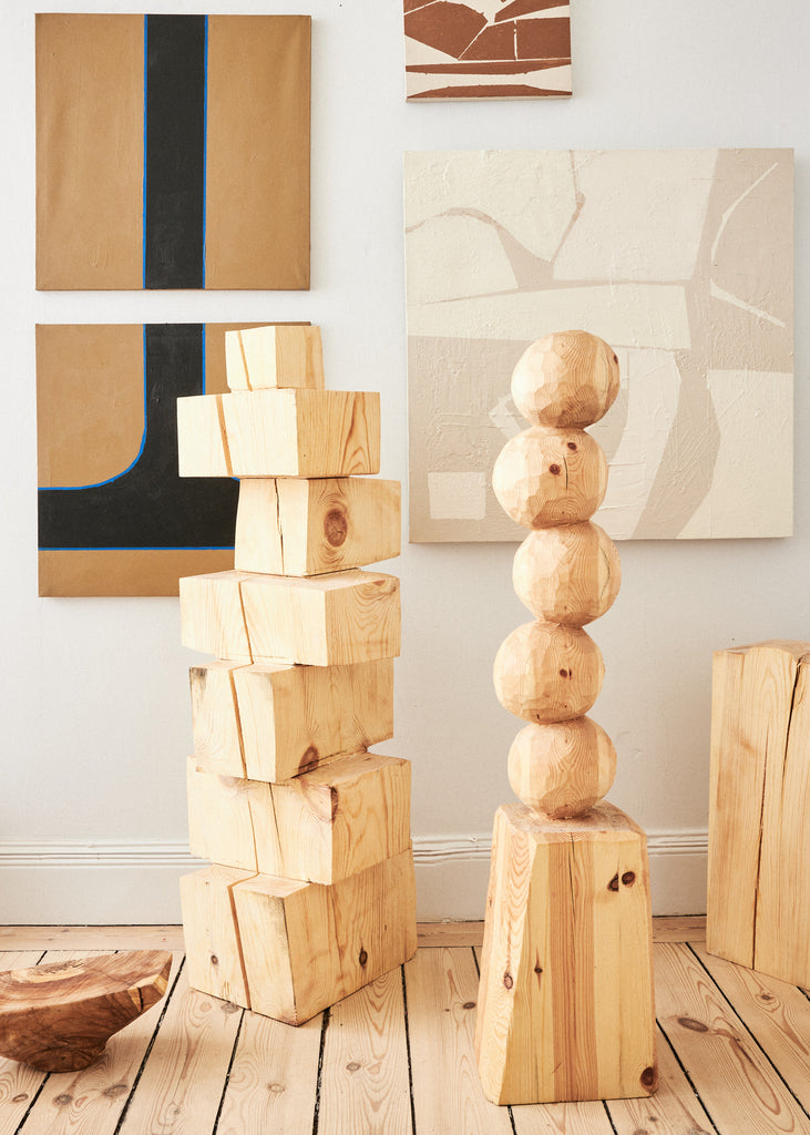Soraya Forsberg Handmade Artwork Wood Sculpture Unique Abstract Art Modern Art Contemporary Art Artist Minimalistic Interior Design