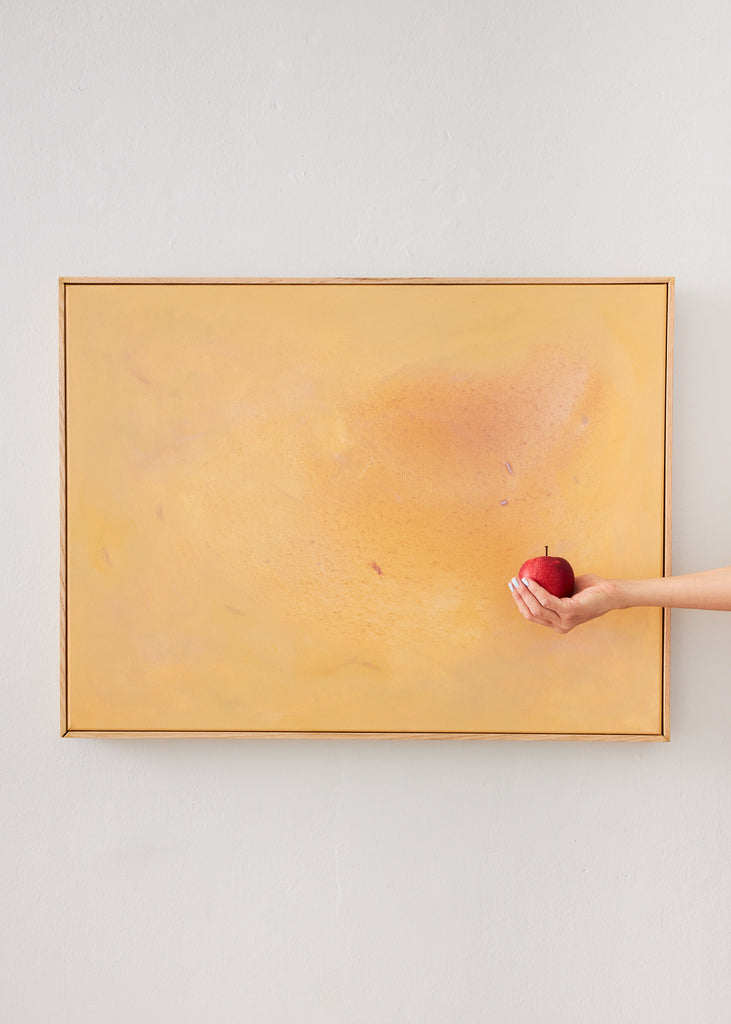 Stephanie Rydle Tangerine Painting Scandinavian Minimalism Wall Art Handmade Art Abstract Painting