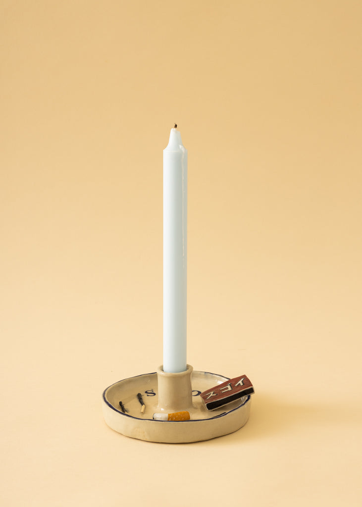 Sugoi Studio Handmade Candleholder Contemporary Artwork Sculptural Art Figurative Modern Art Piece Collectable Art Affordable Minimalistic