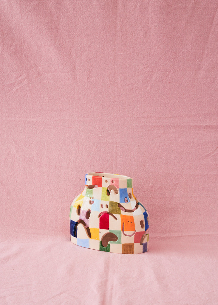 Woobly Studio Vase With No Purpose Scandinavian Design Handmade Playful Design Contemporary Vase