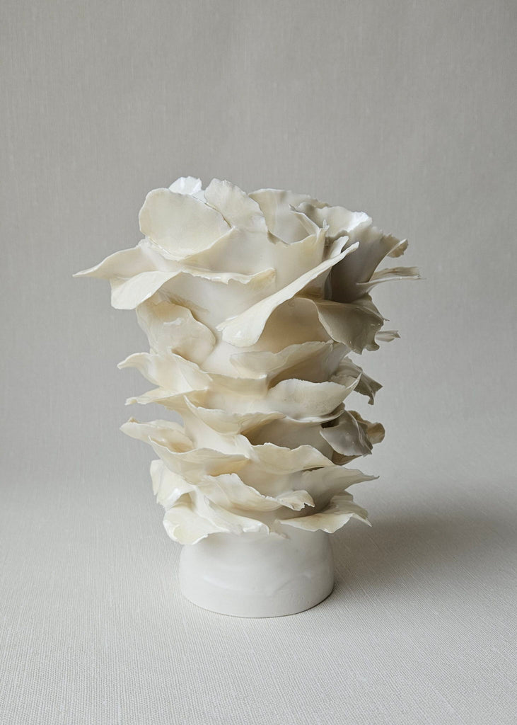 Elin Ruist Contemporary Porcelain Sculpture Petals