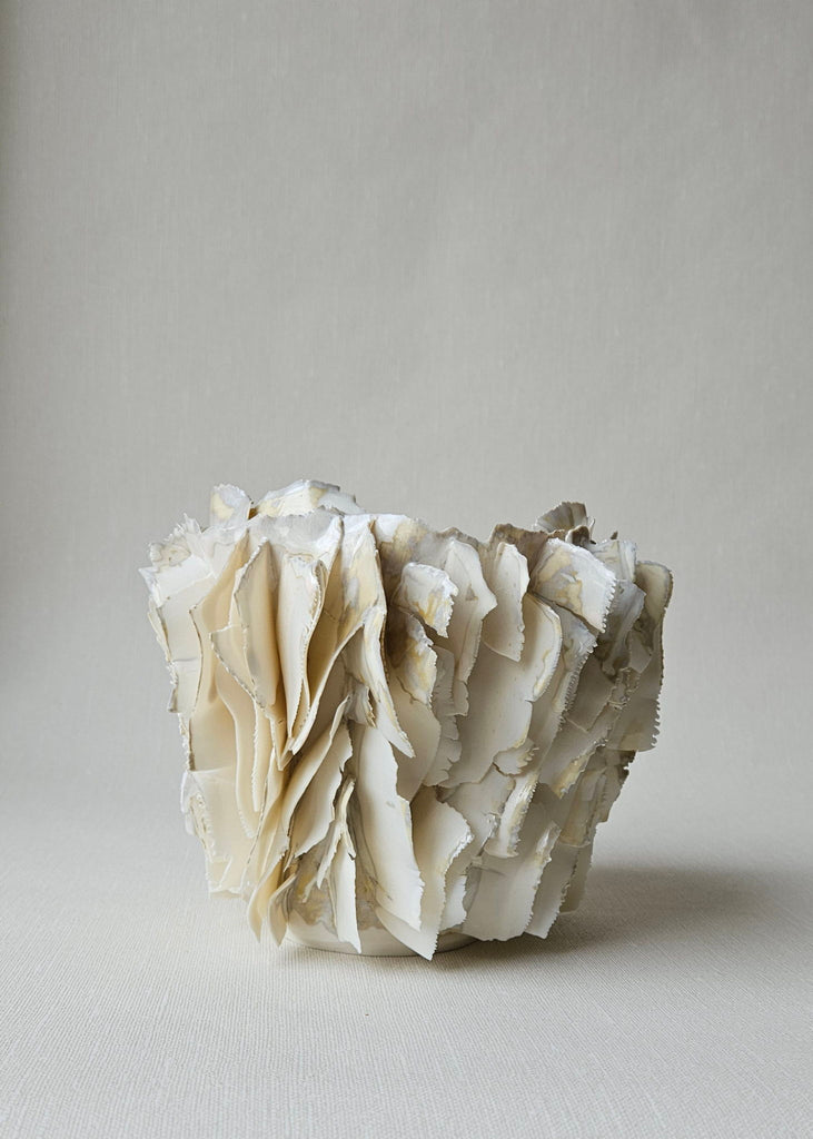 Elin Ruist Handmade porcelain sculpturalvase